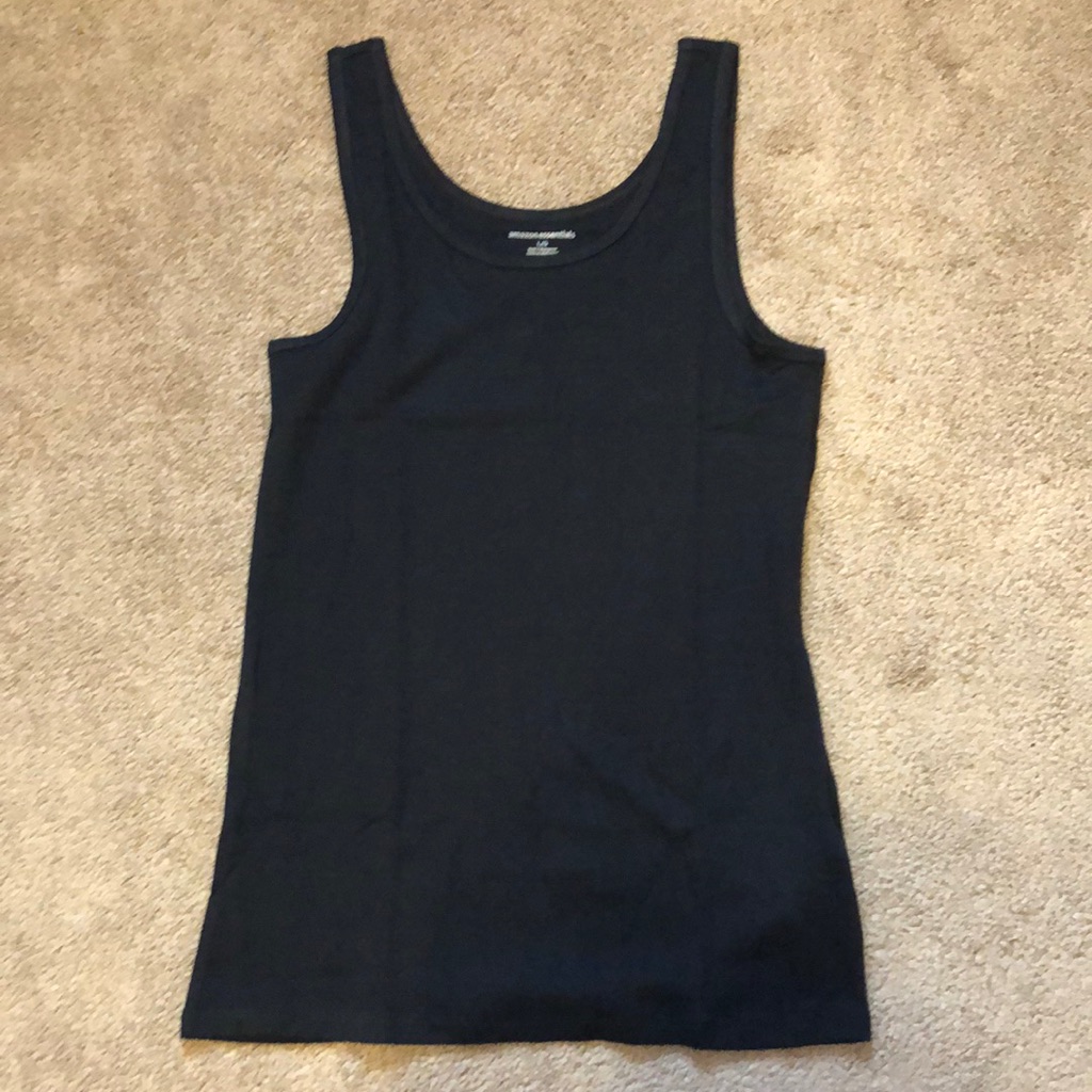Amazon Essentials Basic Black Tank Top